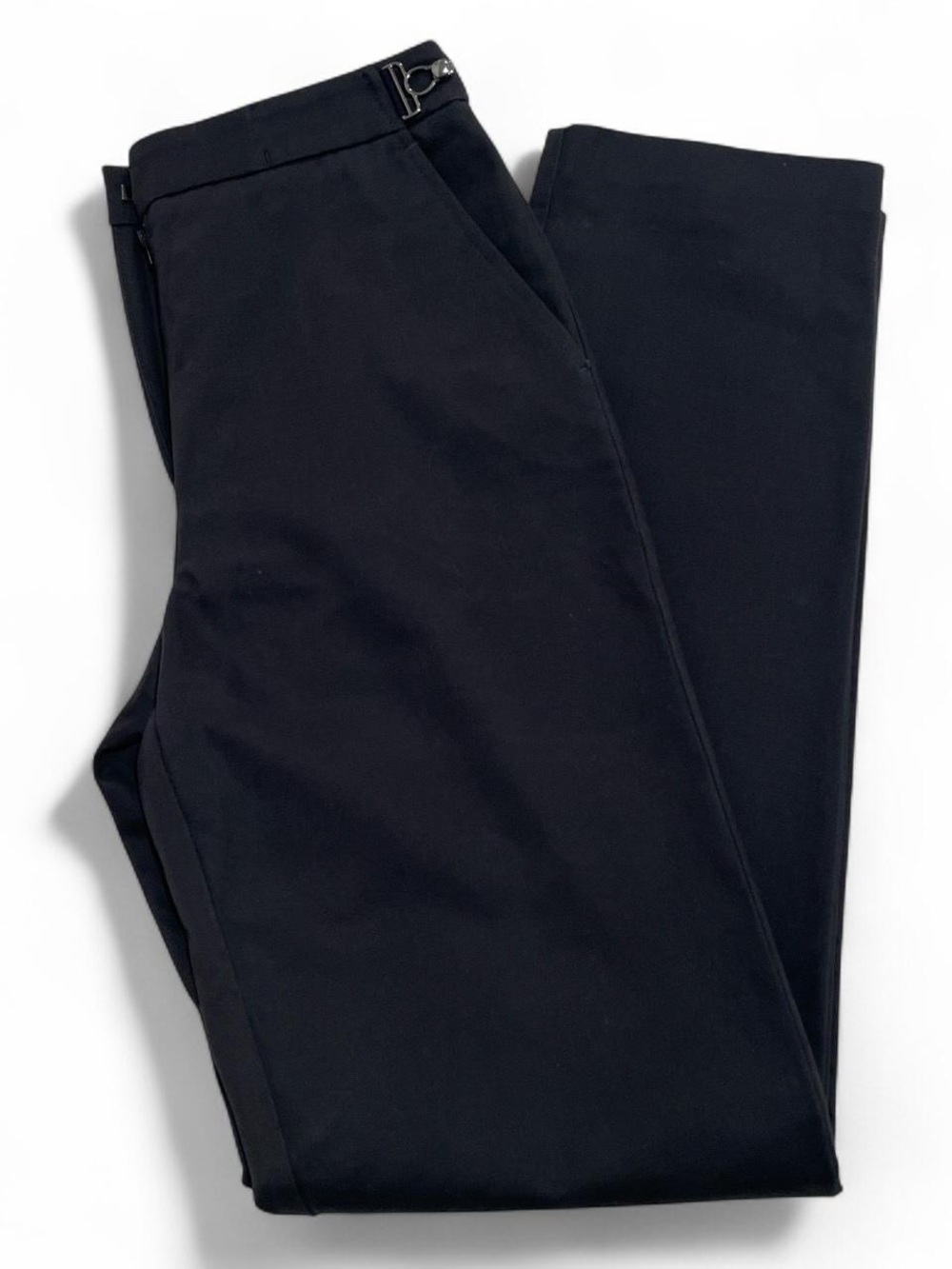 NWT Emporio Armani High-Waisted Trousers – SS23 Silver Hardware - Picture 6 of 6